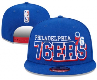 NBA Philadelphia 76ers New Era Royal Gameday 9FIFTY Snapback Hat 3020