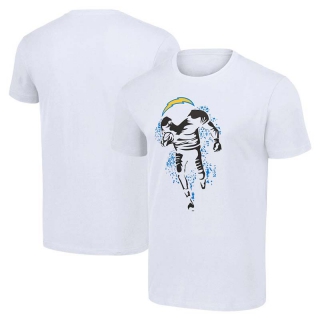 Men's NFL Los Angeles Chargers White Starter Logo Graphic T-Shirt