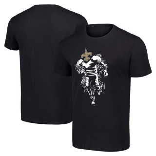 Men's NFL New Orleans Saints Black Starter Logo Graphic T-Shirt