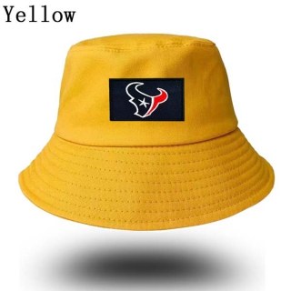 Unisex NFL Houston Texans New Era Buket Hat Yellow 9007