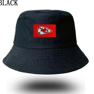Unisex NFL Kansas City Chiefs New Era Buket Hat Black 9002
