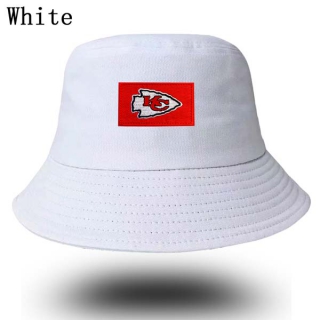 Unisex NFL Kansas City Chiefs New Era Buket Hat White 9006