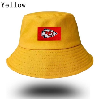 Unisex NFL Kansas City Chiefs New Era Buket Hat Yellow 9007