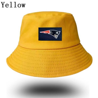 Unisex NFL New England Patriots New Era Buket Hat Yellow 9007