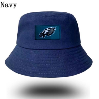 Unisex NFL Philadelphia Eagles New Era Buket Hat Navy 9003