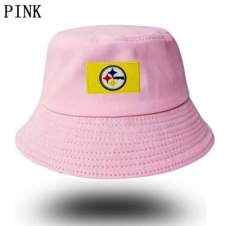 Unisex NFL Pittsburgh Steelers New Era Buket Hat Pink 9004
