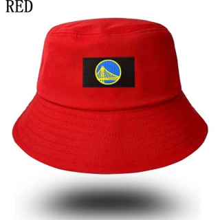 Unisex NBA Golden State Warriors New Era Buket Hat Red 9005