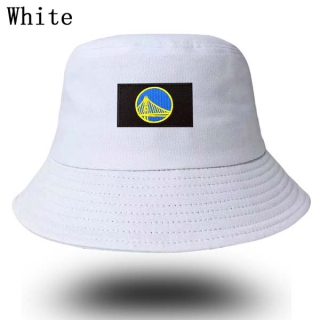 Unisex NBA Golden State Warriors New Era Buket Hat White 9006