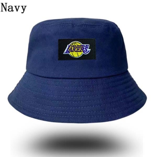 Unisex NBA Los Angeles Lakers New Era Buket Hat Navy 9003