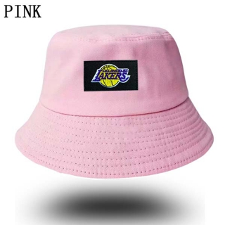 Unisex NBA Los Angeles Lakers New Era Buket Hat Pink 9004