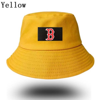 Unisex MLB Boston Red Sox New Era Buket Hat Yellow 9007