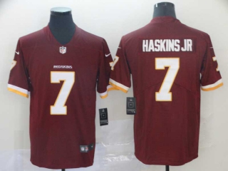 Men's Washington Commanders #7 Dwayne Haskins JR Burgundy Vapor Untouchable Stitched NFL Nike Limited Jersey