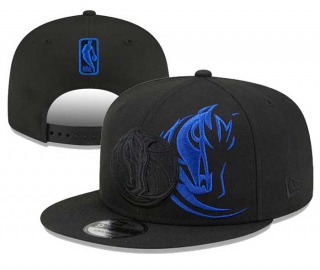 NBA Dallas Mavericks New Era Elements Black Royal 9FIFTY Snapback Hat 2013