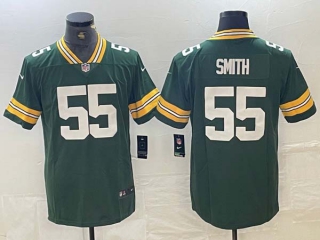 Men's NFL Green Bay Packers #55 Za'Darius Smith Nike Green Stitched Limited Jersey