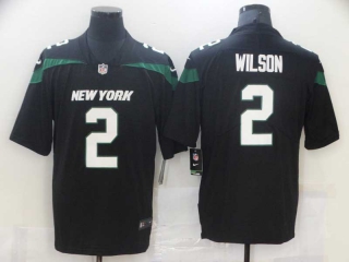 Men's NFL New York Jets #2 Zach Wilson Black Vapor Untouchable Limited Stitched Jersey