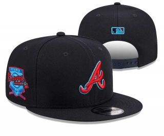 MLB Atlanta Braves New Era Navy 2023 Father's Day 9FIFTY Snapback Hat 3022